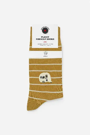 SOCKS CASUAL - CINNAMON CARAVAN